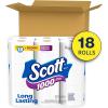 imageScott 1000 Toilet Paper 18 Rolls SepticSafe 1Ply Toilet Tissue1000 sheet Pack of 18