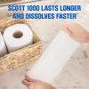 imageScott 1000 Toilet Paper 18 Rolls SepticSafe 1Ply Toilet Tissue1000 sheet Pack of 32
