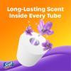 imageScott ComfortPlus Toilet Paper with Soft Lavender Scented Tube 12 Mega Rolls 310 Sheets per Roll SepticSafe 1Ply Toilet Tissue