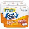 imageScott ComfortPlus Toilet Paper 36 Mega Rolls 310 Sheets per Roll SepticSafe 1Ply Toilet Tissue310 Sheets Pack of 36
